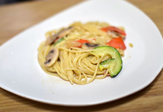 ズッキーニパスタ2